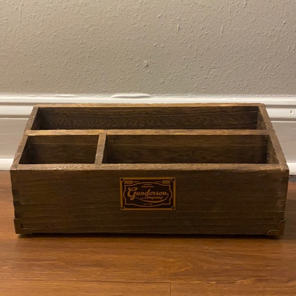 Target Storage & Organization Target Wooden Desk Organizer Poshmark